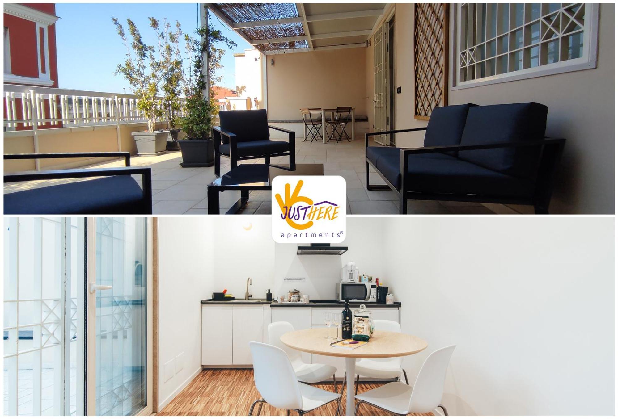 Just Here Apartments - La Terrazza Bari Ngoại thất bức ảnh